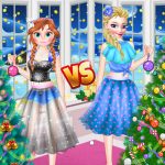 Ellie VS Annie Christman Tree!