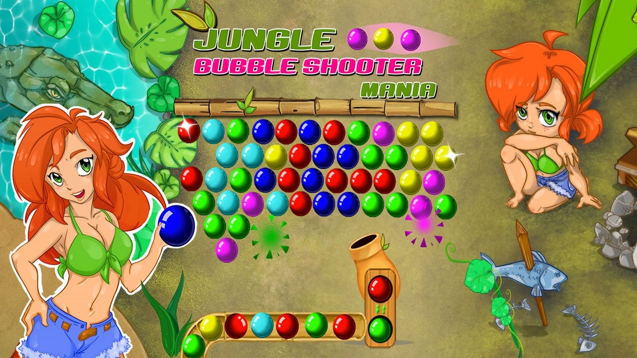 Image Jungle Bubble Shooter Mania