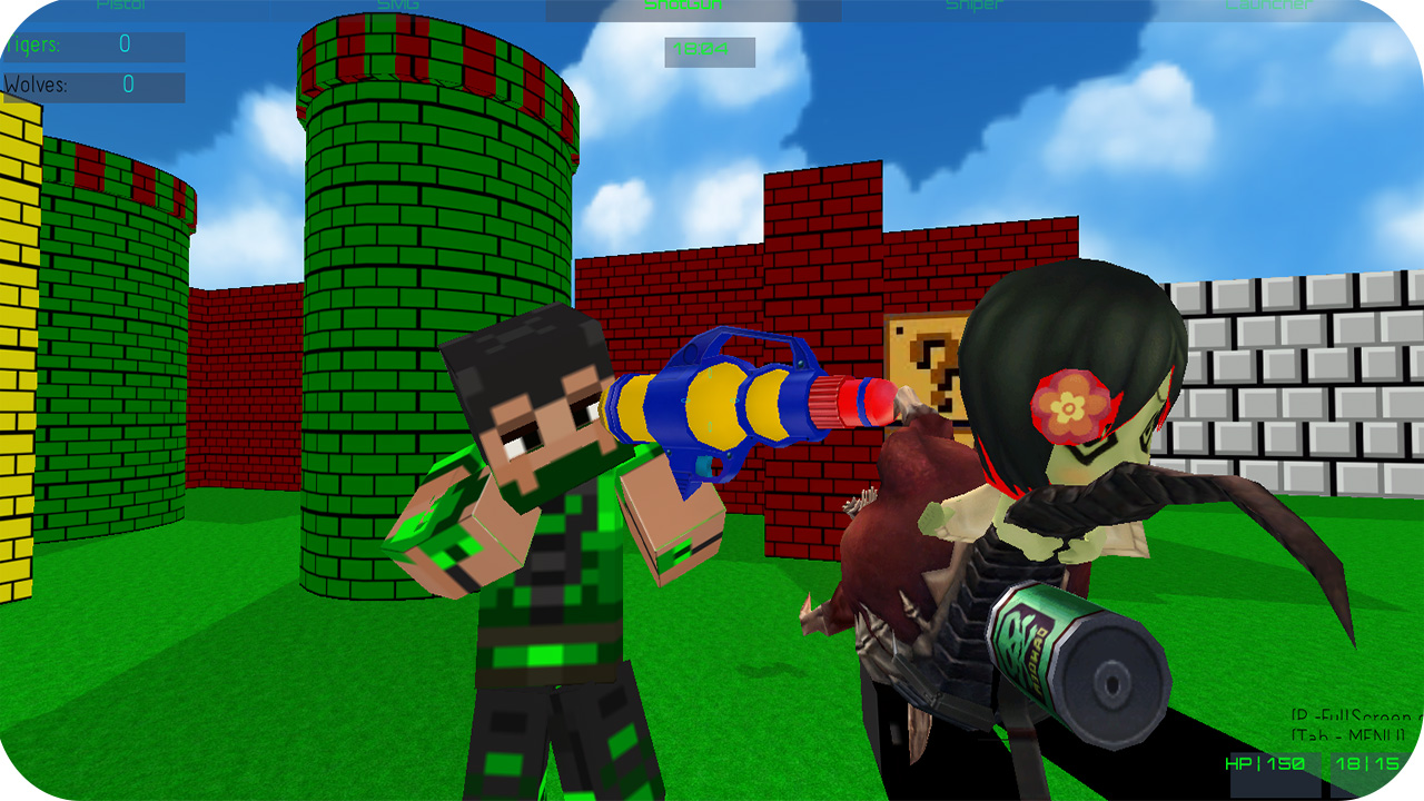 Image Paintball Gun Pixel 3D Multiplayer