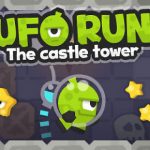 UFO Run. The castle tower