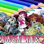 Coloring Book for Monster High