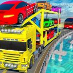 Crazy Mega Car Transport Truck Game